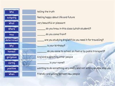 Vocabulary Practice. Vital Statistics 