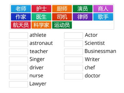 职业（occupation)