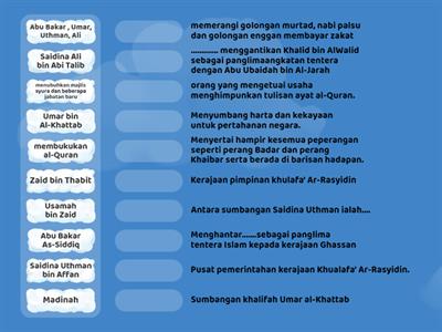 KUIZ KERAJAAN KHULAFA' AR-RASYIDIN- T4 KSSM