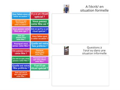 Alter ego A1+ Dossier 5 (l.1) Questions formelles et informelles (à lécrit | à l'oral)