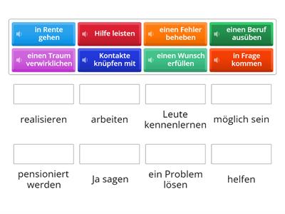 Nomen-Verb-Verbindungen B2/2