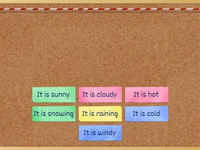 A1. Vocabulary: The Weather