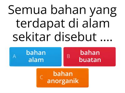 BAHAN ALAM DALAM BERKARYA KELAS 1