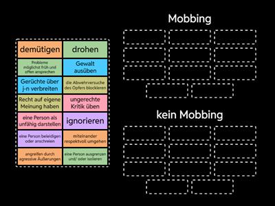 Mobbing oder nicht?