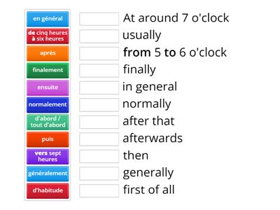 Y8 French - important connectives