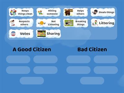 A Good or Bad Citizen?