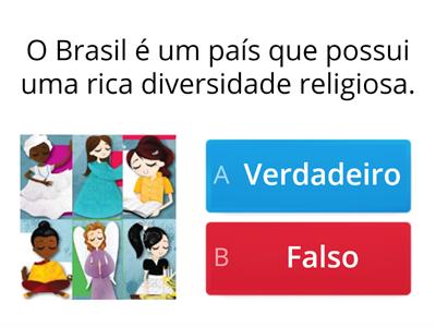 ENSINO RELIGIOSO: DIVERSIDADE RELIGIOSA NO BRASIL (8° ANO)