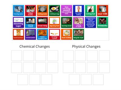 Chemical and Physical Changes