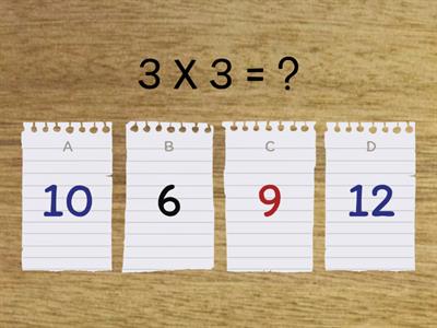 Multiplication Fact Fluency all