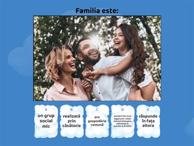 Familia ca grup social