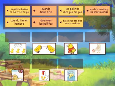 Los pollitos Sequence Game