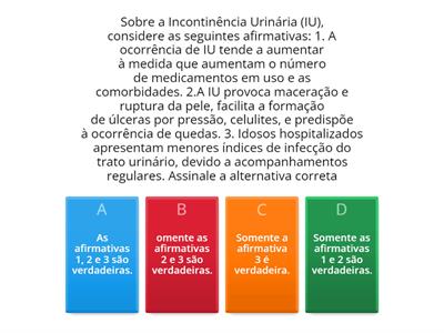 Quiz Idosos Hospitalizado