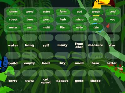 Meaning of Prefixes and Suffixes