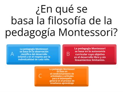 Pedagogías Alternativas Montessori - Lugo Hinojosa Maricela