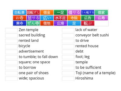2030 Quiz 4 Kanji Meaning (pt 2) 