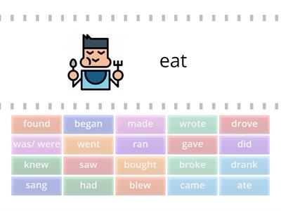 20 IRREGULAR VERBS - PAST SIMPLE  ✰ 