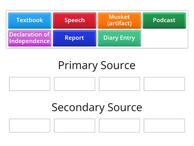 Primary/Secondary