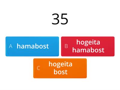 ZENBAKIAK (10-39) LH1