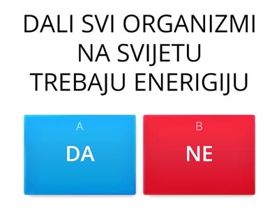 HRANE LI SE SVI ORGANIZMI