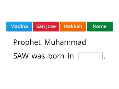 Early Life of Prophet Muhammad SAW