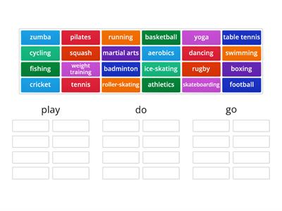 Play Do Go- sports