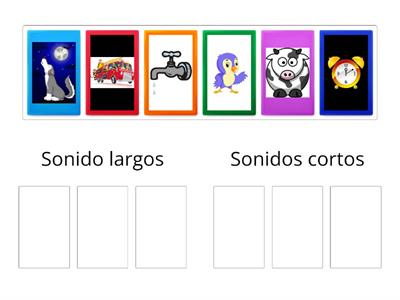 Sonidos cortos y sonidos largos