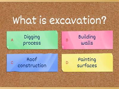 Excavation Safety Quiz