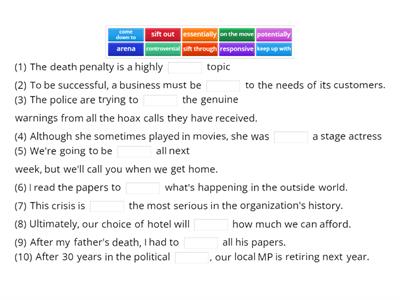 Social media listening vocabulary