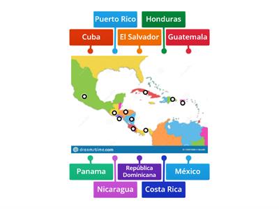 Speaking Countries of Central America & the Caribbean