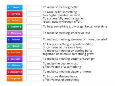 Verbs With Similar Meanings