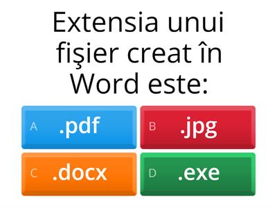 Comenzi rapide de la tastatură în Microsoft Word