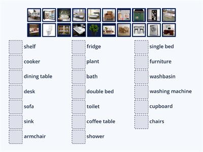 Furniture vocabulary