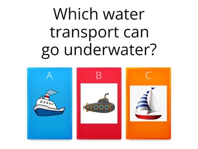 Water transport quiz