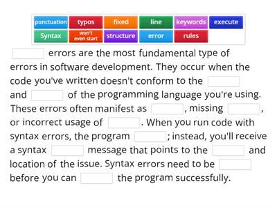 N4-N5 SDD - Errors