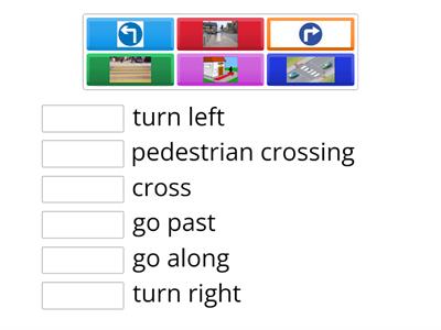 Prepositions of direction