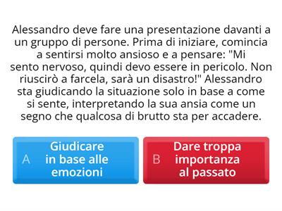 2. Indovina l'errore di ragionamento!! 