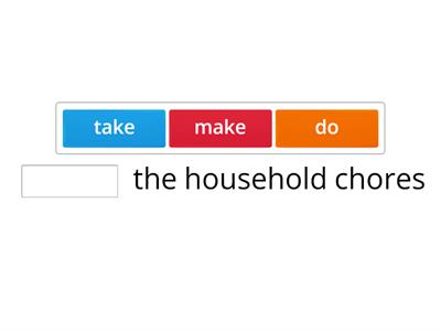 Household chores