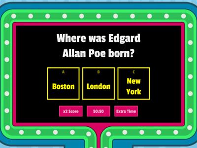 Why should you read Edgard Allan Poe?