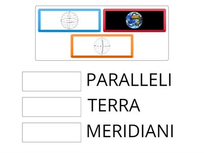 Meridiani e paralleli