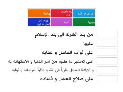 معاني مفردات الحديث الشريف