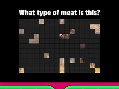 Meat: Types, Cuts, Places