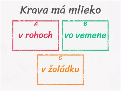 Kvíz-Deň mlieka