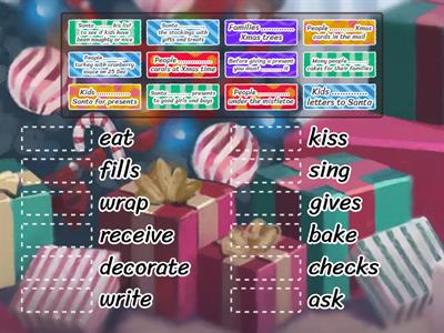 Christmas collocations