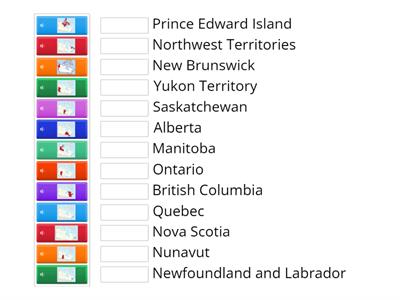 Canadian Provinces and Territories