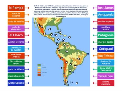 Geografía física de América Latina