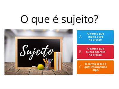 REVISÃO (SUJEITO E PREDICADO)