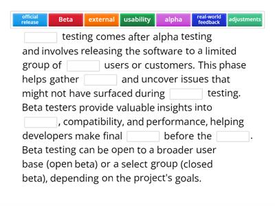 AH SDD - Beta Testing