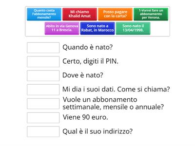 Dialogo: in stazione