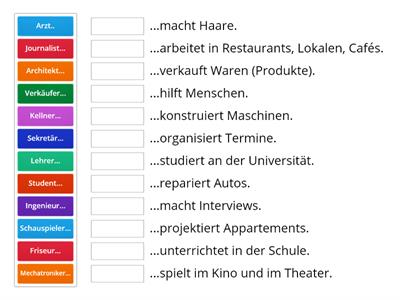 Menschen A1.1 Berufe und Aktivitäten