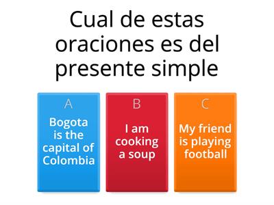 Presente Simple y Continuo 